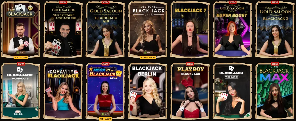 Jack Casino Casino live blackjack