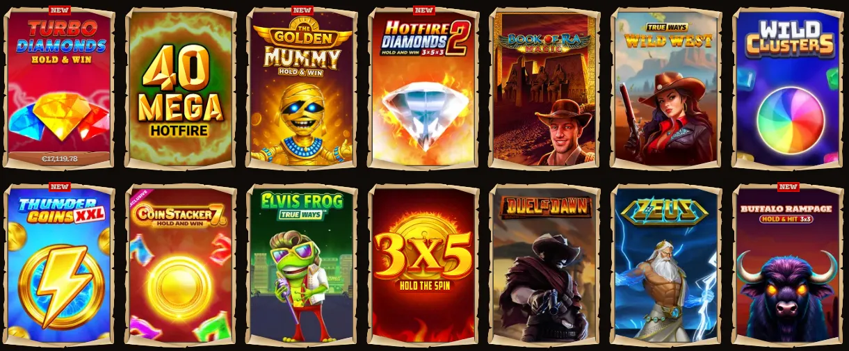 Lola Jack Casino populaire slots